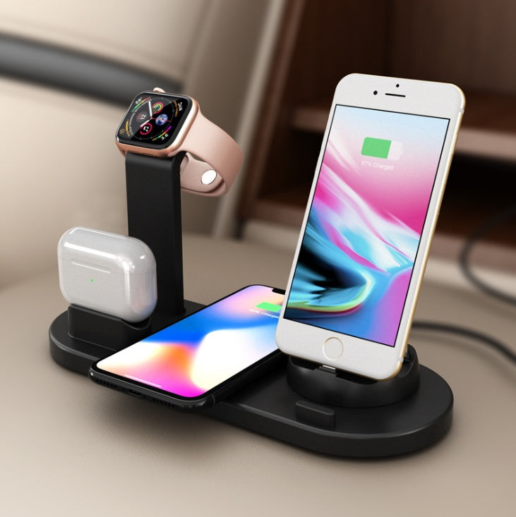 Wireless 3-in-1 Charging Stand for Phone, Watch and AirPods